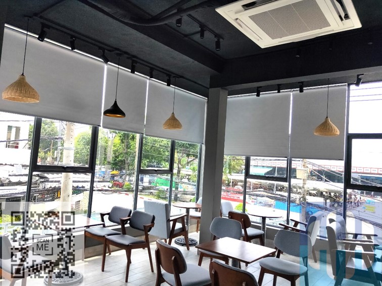 RÈM CUỐN CHO KHÔNG GIAN QUÁN CAFE KENBAR QUẬN 6